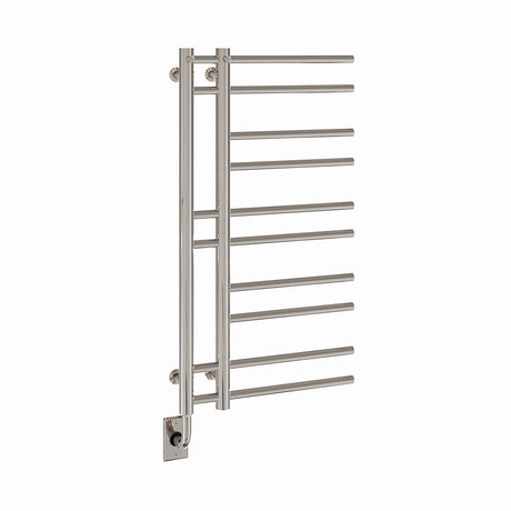 19.5"x37" Ortona Towel Warmer in Polished Nickel / Electric Hardwired