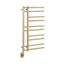 19.5"x37" Ortona Towel Warmer in Brushed Gold / Electric Plug-I
