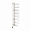 19.5"x60.5" Ortona Towel Warmer in Brushed Nickel / Electric Hardwired
