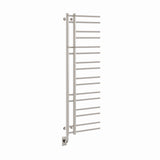 19.5"x60.5" Ortona Towel Warmer in Brushed Nickel / Electric Hardwired