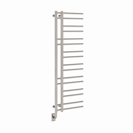 19.5"x60.5" Ortona Towel Warmer in Polished Nickel / Hydronic