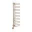 19.5"x60.5" Ortona Towel Warmer in Brushed Bronze / Electric Plug-I