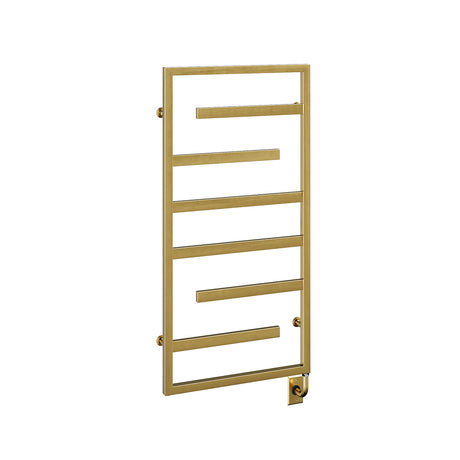 23.5"x47.5" Vasto Towel Warmer in Brushed Gold / Electric Hardwired