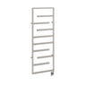 23.5"x64" Vasto Towel Warmer in Brushed Nickel / Hydronic