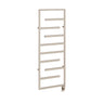 23.5"x64" Vasto Towel Warmer in Polished Nickel / Hydronic