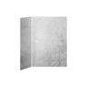 60x32 2-Panel Shower Wall Kit for Corner Installation