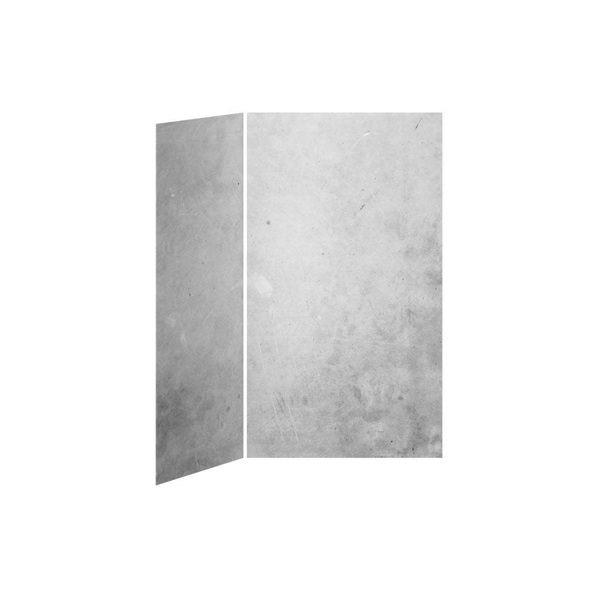 48x36 2-Panel Shower Wall Kit for Corner Installation
