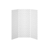 36x36 3-Panel Shower Wall Kit for Alcove Installation