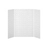 60x32 3-Panel Shower Wall Kit for Alcove Installation