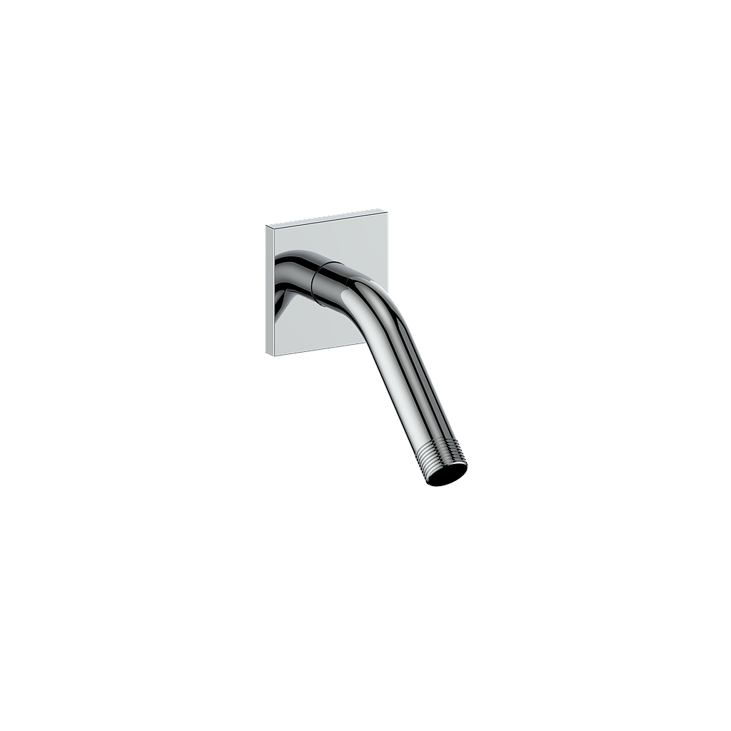 6" WALL MOUNT SHOWER ARM WITH SQUARE FLANGE