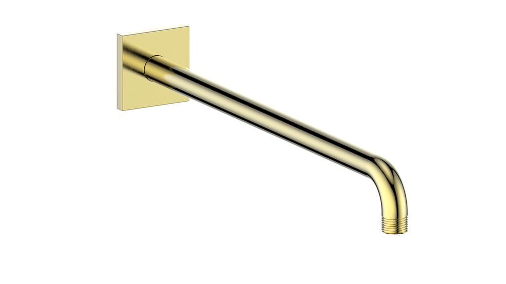 16" WALL MOUNT SHOWER ARM WITH SQUARE FLANGE
