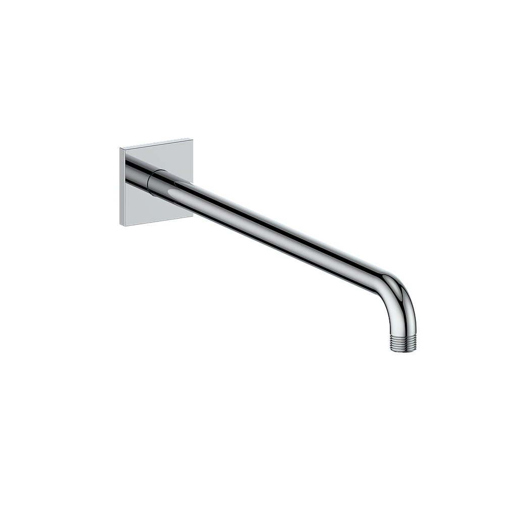 16" WALL MOUNT SHOWER ARM WITH SQUARE FLANGE