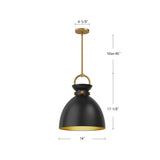 Alora Mood Waldo 14-in Pendant
