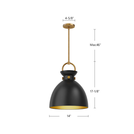 Alora Mood Waldo 14-in Pendant