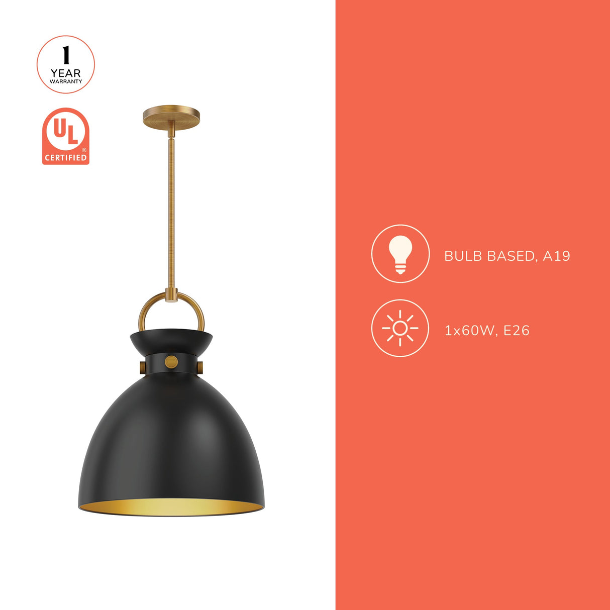Alora Mood Waldo 14-in Pendant