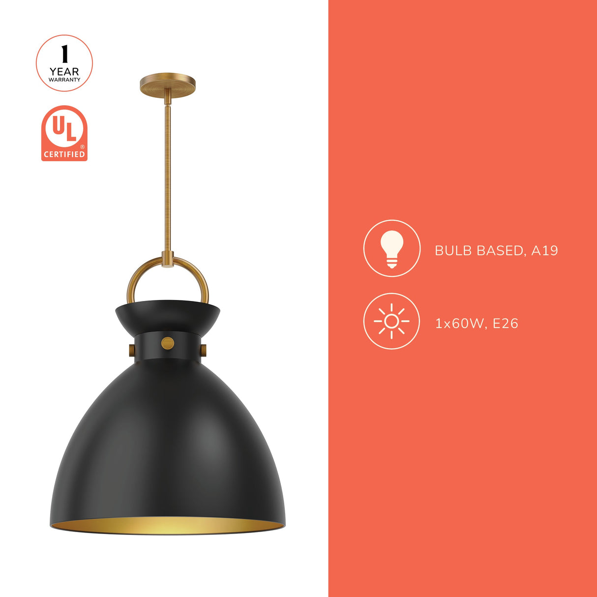 Alora Mood Waldo 18-in Pendant