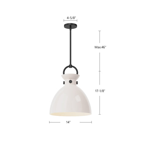 Alora Mood Waldo 14-in Pendant