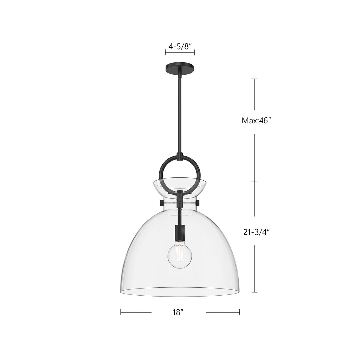 Alora Mood Waldo 18-in Pendant