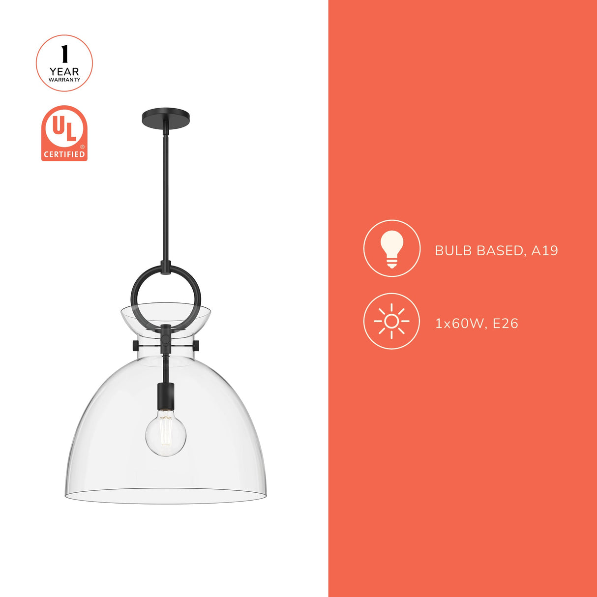 Alora Mood Waldo 18-in Pendant