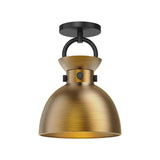 Alora Mood Waldo 9-in Semi-Flush Mount