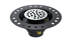 ABS Wood Deck Drain with Round Grate (WDD45)