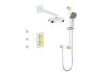 MOND 3-WAY TH SHOWER KIT WITH BODY JETS