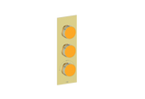 MOND TRIM FOR 3/4" HIGH-FLOW TH VALVE WITH 2 VOLUME CONTROLS