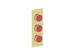 MOND TRIM FOR 3/4" HIGH-FLOW TH VALVE WITH 2 VOLUME CONTROLS