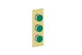 MOND TRIM FOR 3/4" HIGH-FLOW TH VALVE WITH 2 VOLUME CONTROLS