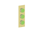 MOND TRIM FOR 3/4" HIGH-FLOW TH VALVE WITH 2 VOLUME CONTROLS