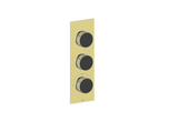 MOND TRIM FOR 3/4" HIGH-FLOW TH VALVE WITH 2 VOLUME CONTROLS