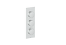MOND TRIM FOR 3/4" HIGH-FLOW TH VALVE WITH 2 VOLUME CONTROLS