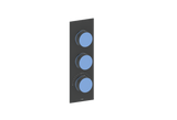 MOND TRIM FOR 3/4" HIGH-FLOW TH VALVE WITH 2 VOLUME CONTROLS