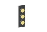 MOND TRIM FOR 3/4" HIGH-FLOW TH VALVE WITH 2 VOLUME CONTROLS