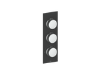 MOND TRIM FOR 3/4" HIGH-FLOW TH VALVE WITH 2 VOLUME CONTROLS