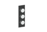 MOND TRIM FOR 3/4" HIGH-FLOW TH VALVE WITH 2 VOLUME CONTROLS