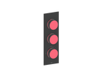 MOND TRIM FOR 3/4" HIGH-FLOW TH VALVE WITH 2 VOLUME CONTROLS