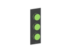 MOND TRIM FOR 3/4" HIGH-FLOW TH VALVE WITH 2 VOLUME CONTROLS