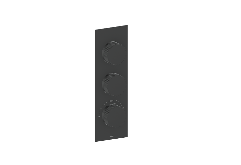 MOND TRIM FOR 3/4" HIGH-FLOW TH VALVE WITH 2 VOLUME CONTROLS