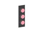 MOND TRIM FOR 3/4" HIGH-FLOW TH VALVE WITH 2 VOLUME CONTROLS
