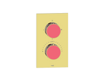 MOND TRIM FOR 3-WAY TH VALVE