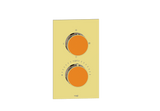 MOND TRIM FOR 3-WAY TH VALVE
