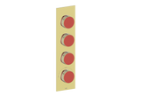 MOND TRIM FOR 3/4" HIGH-FLOW TH VALVE WITH 3 VOLUME CONTROLS