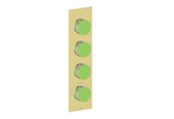 MOND TRIM FOR 3/4" HIGH-FLOW TH VALVE WITH 3 VOLUME CONTROLS