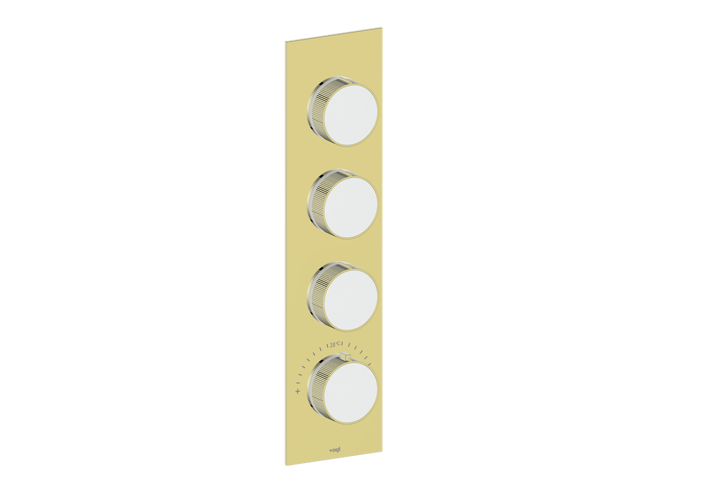 MOND TRIM FOR 3/4" HIGH-FLOW TH VALVE WITH 3 VOLUME CONTROLS