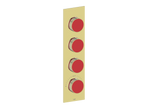 MOND TRIM FOR 3/4" HIGH-FLOW TH VALVE WITH 3 VOLUME CONTROLS