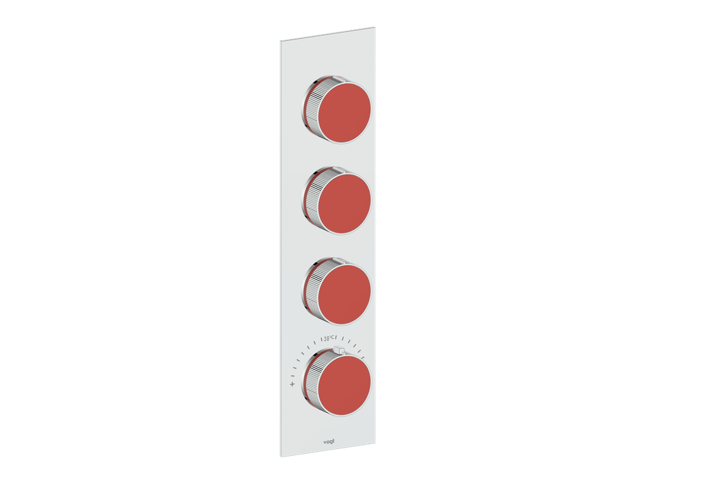 MOND TRIM FOR 3/4" HIGH-FLOW TH VALVE WITH 3 VOLUME CONTROLS
