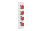 MOND TRIM FOR 3/4" HIGH-FLOW TH VALVE WITH 3 VOLUME CONTROLS