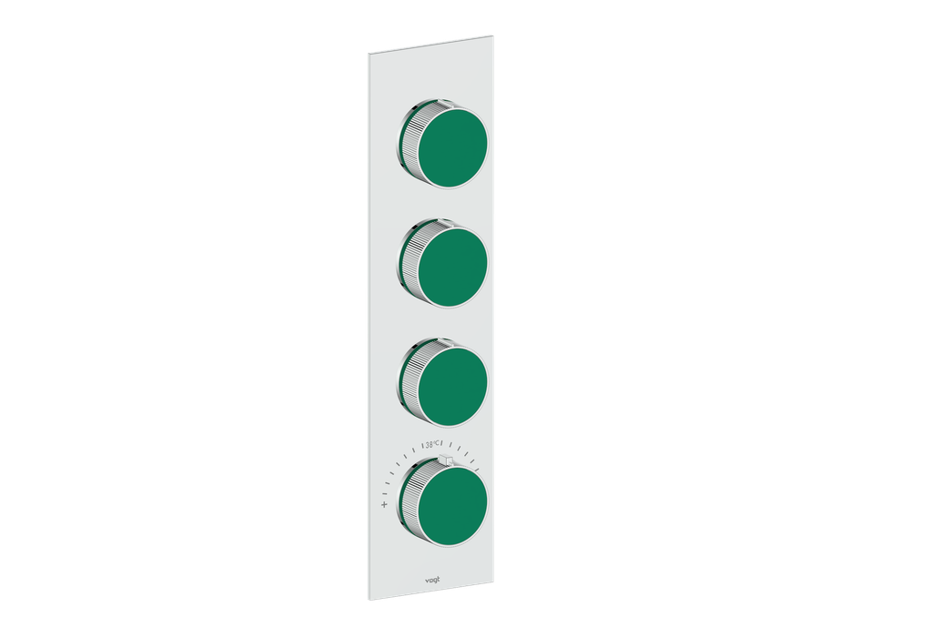 MOND TRIM FOR 3/4" HIGH-FLOW TH VALVE WITH 3 VOLUME CONTROLS