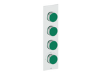 MOND TRIM FOR 3/4" HIGH-FLOW TH VALVE WITH 3 VOLUME CONTROLS